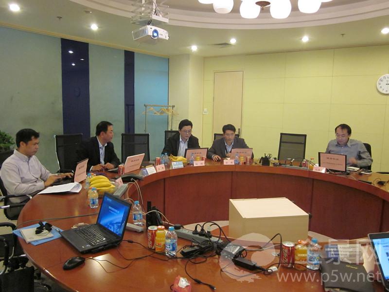 博彦科技2011年度业绩网上说明会合影